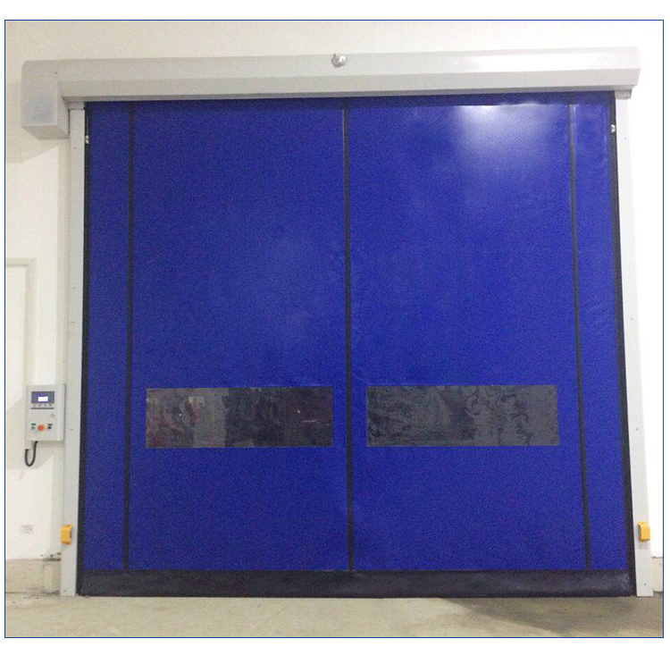 Self repair PVC High Speed Rolling Repaid Door