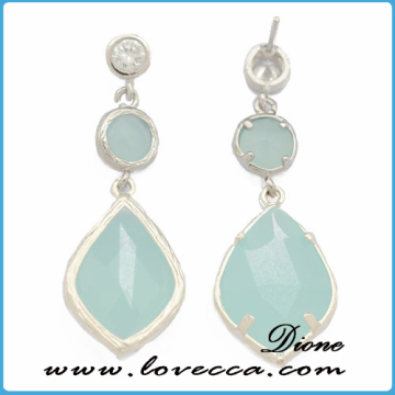 Fashion drop earrings glass bead jewelry shop for earrings