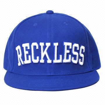 6-panel Snapback Cap with Embroidered Logo