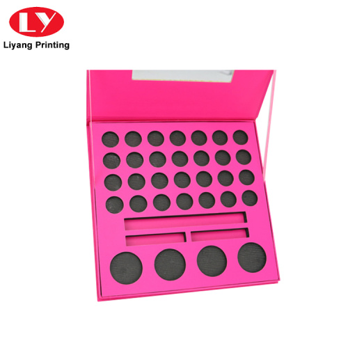 Private Label Cosmetic Makeup Eyeshadow Palette with Mirror