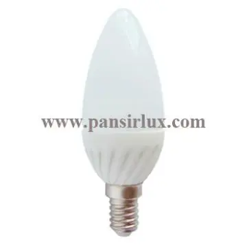 Fashion Mini Ceramic LED candle light 3W led candle bulbs E14 candles