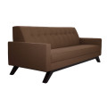 Wakil manajer Kain modern Kwok Sofa 3 kursi