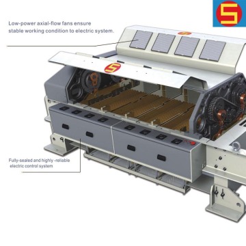 Digital jacquard tising air jet loom 6912 crochets