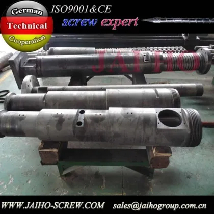 conical twin screw barrel JWELL 80/156