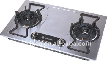 built-in 2 burner gas hob gas stove