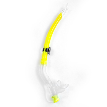 Wholesale Cheap Plastic Scuba Diving Snorkel Breathing Tube Semi-Dry Swim Snorkel For Adult Youth