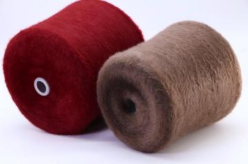 Dyed Soft Mink Nylon Feather Yarn 2.0cm