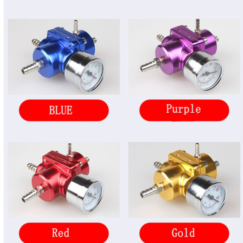 Adjustable Fuel Pressure Regulator Parts Kit High quality aluminum alloy Fuel pressure regulator kit Factory