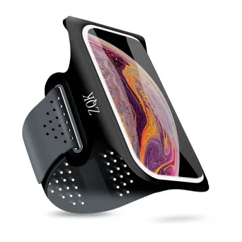 2024 Adjustable Arm Band with Touch Screen Strap and Key Pocket - Water Resistant Phone Case for Running and Sports