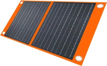 Outdoor Lightweight 60W Foldable Solar Charger Solar Panel