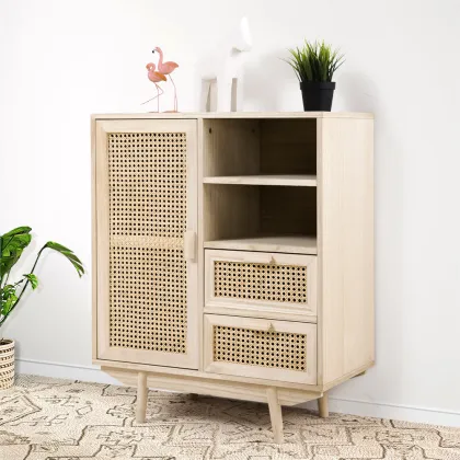 Wooden Living Room Storage Cabinet