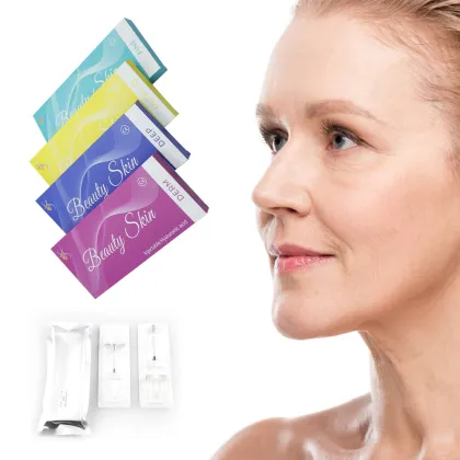 Beauty product hyaluronic acid dermal filler injectable