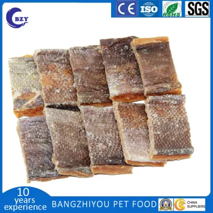 Factory Direct Salmon Meat Chunks for Pet Training Dog Snacks