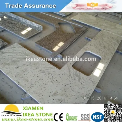 Andromeda White Granite Kitchen Top