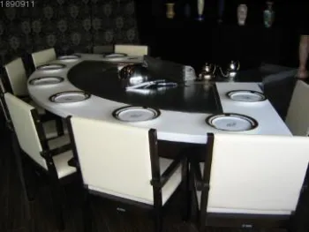 Fan-shaped Teppanyaki Grill