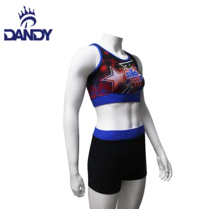 Cheer dance training costume
