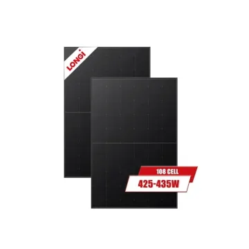 High Efficiency Longi HIMO 6 Solar Panels: LR5-54HTH - 425W, 430W, and 435W - Single Glass Monocrystalline Solar Panels