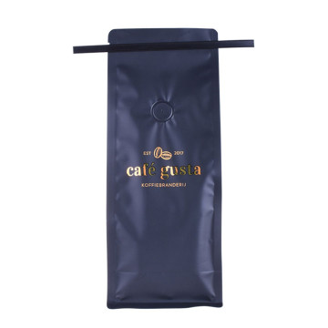 Black fosco Compre sacos de café com alumínio com válvula online