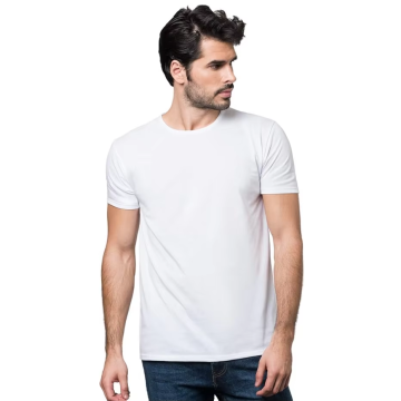 Wholesale 100% Cotton Custom Blank T-Shirts for Men - White & Black Sublimation Prints