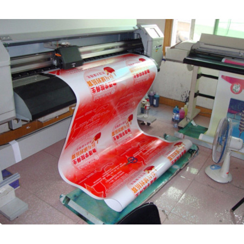 PVC film for floor printing