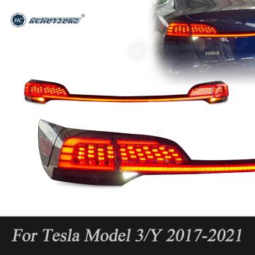 ไฟท้าย LED HCMotionz สำหรับ Tesla Model 3 รุ่น Y 2017-2021