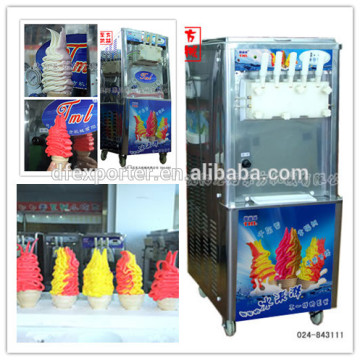 Multi-function TML 542 Rainbow soft cream machine, Commercial Soft Ice Cream Machine for sale