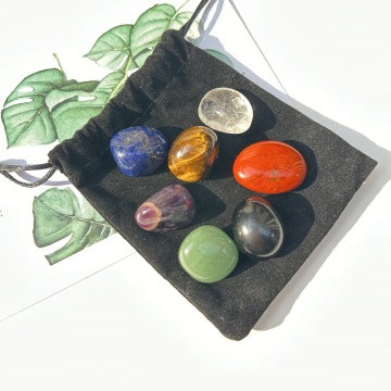 Wholesale Natural Crystal Healing Stones 7 Chakra Tumble Stones