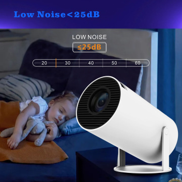 2024 Newest HY300 Android 11 4K Video Projector Full HD 1080P 720P Home Smart Portable Mini Projector