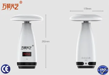 Wisdom RGBW light mushroom table lamp