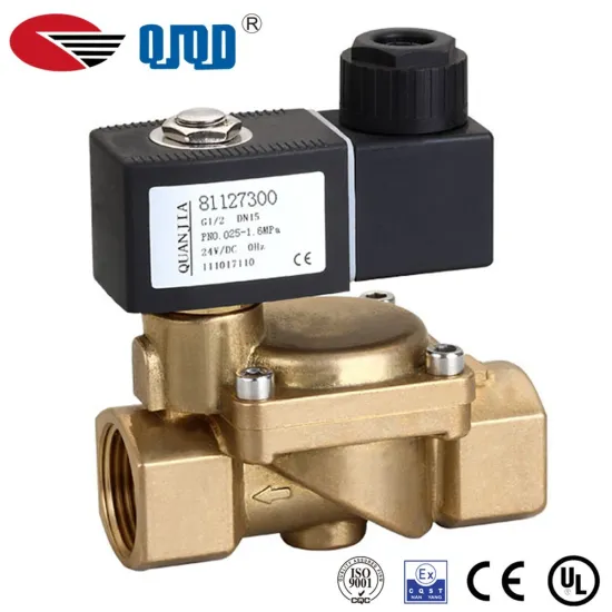 802 series brass solenoid valves/guide type solenoid valve
