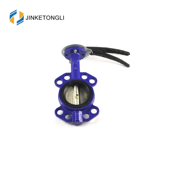 JKTLWD058 double eccentricity stainless steel lever butterfly valve