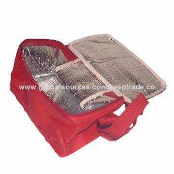 Cheap Cooler Bag with Adjustable Shoulder Strap, Top Zip Closure
