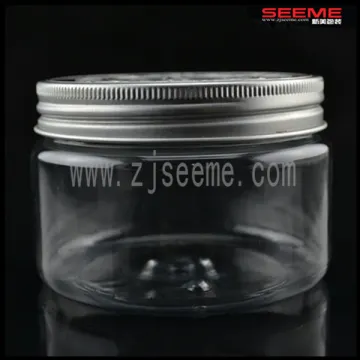 great quality stylish plastic PET cosmetic cream jar ,PET cosmetic cream jar 200ml