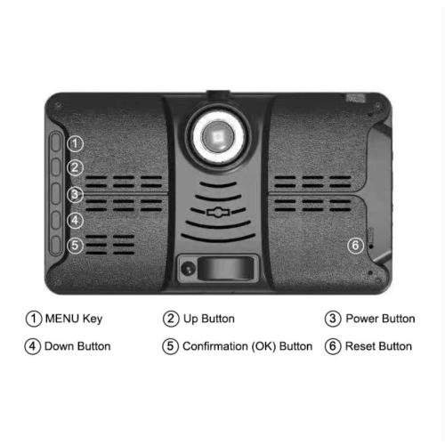 Dash Camera DVR Monitor and Backup Camera