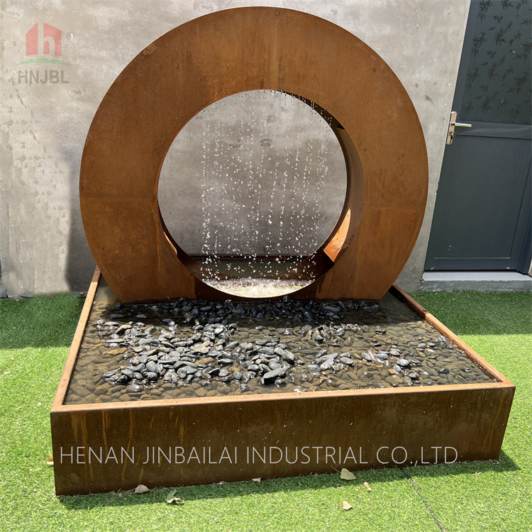 Corten Steel Water Feature