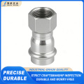 Encaixe de tubo de aço inoxidável de precisão para conexão de torneira