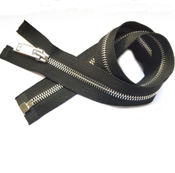 Fermeture à glissière en cuir de 4 pouces