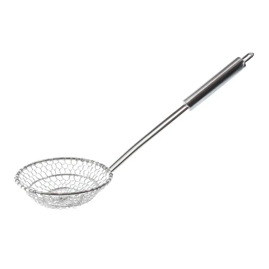 Top Quality Stainless Steel Frying Oil Skimmer Spider Strainer