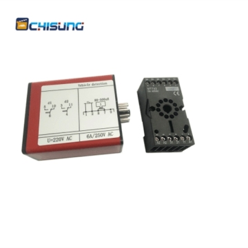Adjustable 24V/12V to 220V/110V Double Loop Detector: Sensitivity Levels Control for Security Applications