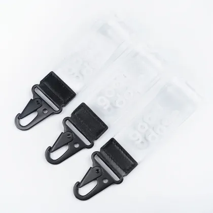 Custom Logo Transparent PVC Lanyard and Keychain at Low Prices