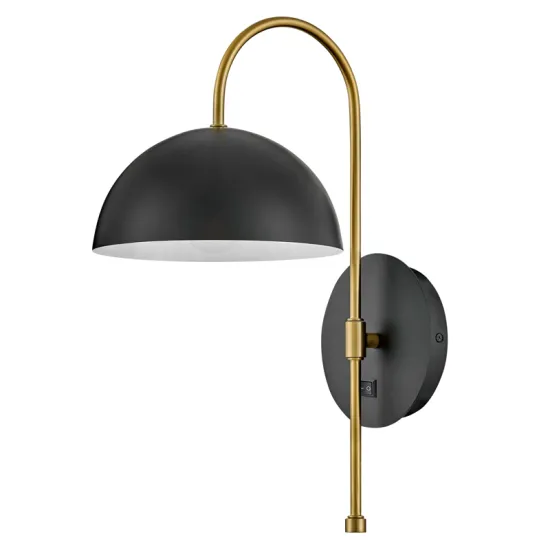 Vintage Indoor Wall Lamps - Designer Long Arm Wall Sconce for Hotel Guest Rooms