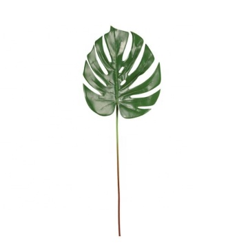 Top Quality Real Touch Artificial Monstera Leaf for Home Decoration