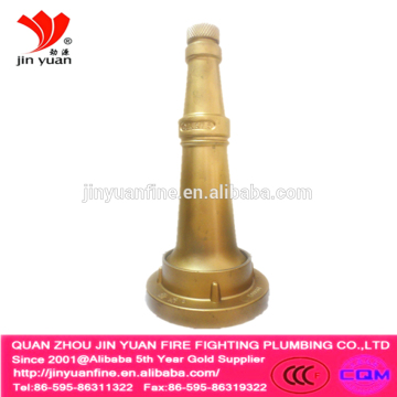 Straight fire nozzle,brass fire fighting nozzle