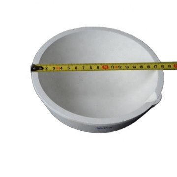 High Temperature Resistant Gold Melting SiO2 Fused Silica Crucible