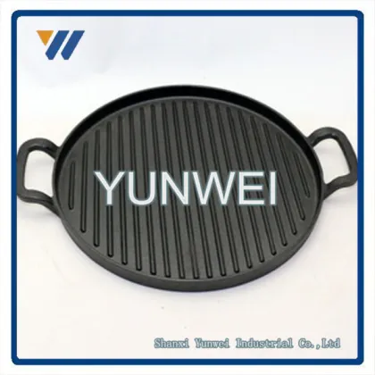 OEM Factory Supply! Multi-color Non-stick Coating Lodge Cast Iron BBQ