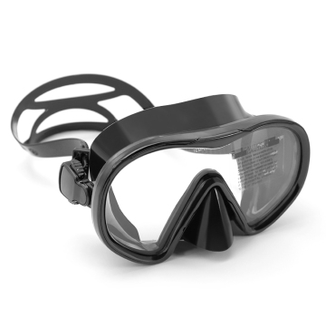 Máscara de snorkel de buceo subacuático: equipo de apnea de vidrio templado anti-fog