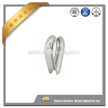 Professional foundry forged stainless steel sailboat hardware rope thimble