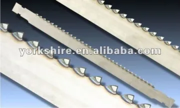 High performance frozen meat and fish band saw blade