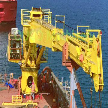 OoCo vende una grúa telescópica de 3T40M en alta mar con operación estable y duradera