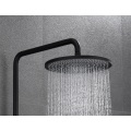 New fashion hot and cold water mixer bathroom rainfall black shower faucet